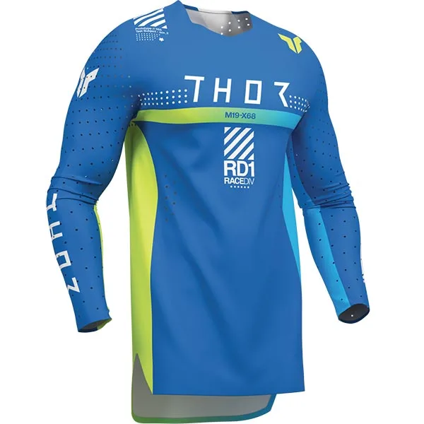 Мотокрос джърси Thor Sportmode Synth Blue