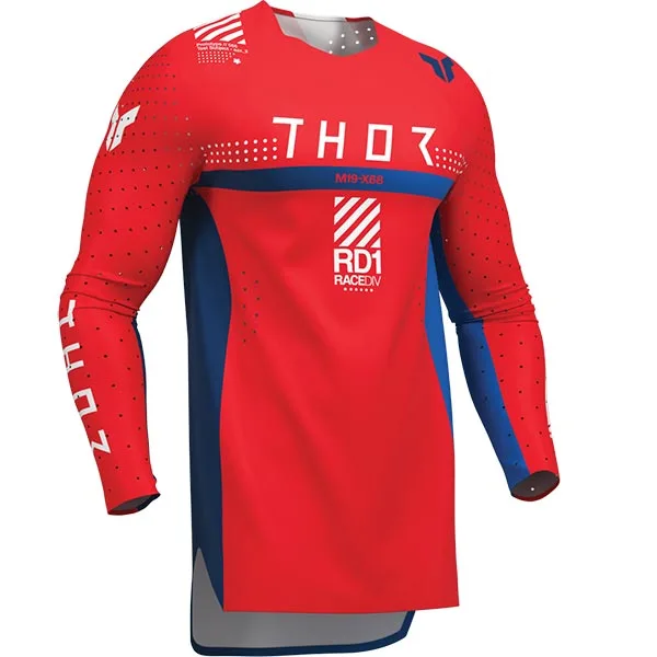 Мотокрос джърси Thor Sportmode Synth Red