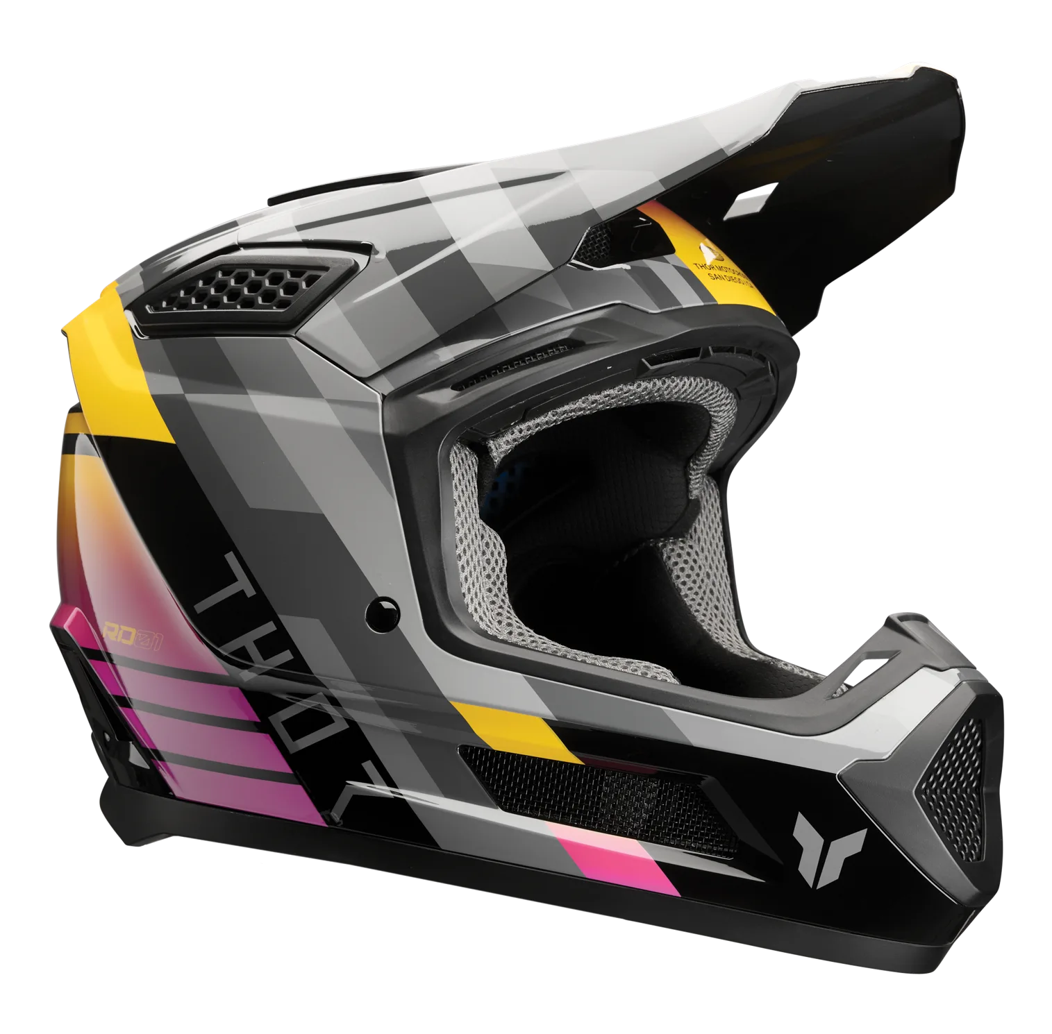 Мотокрос каска Thor Fleet Camber Black Magenta