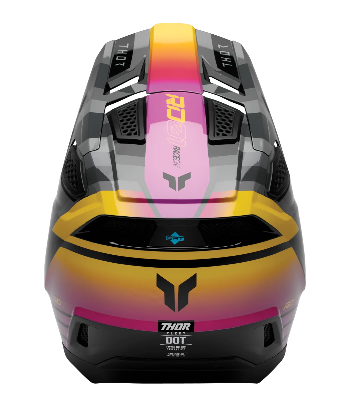 Мотокрос каска Thor Fleet Camber Black Magenta