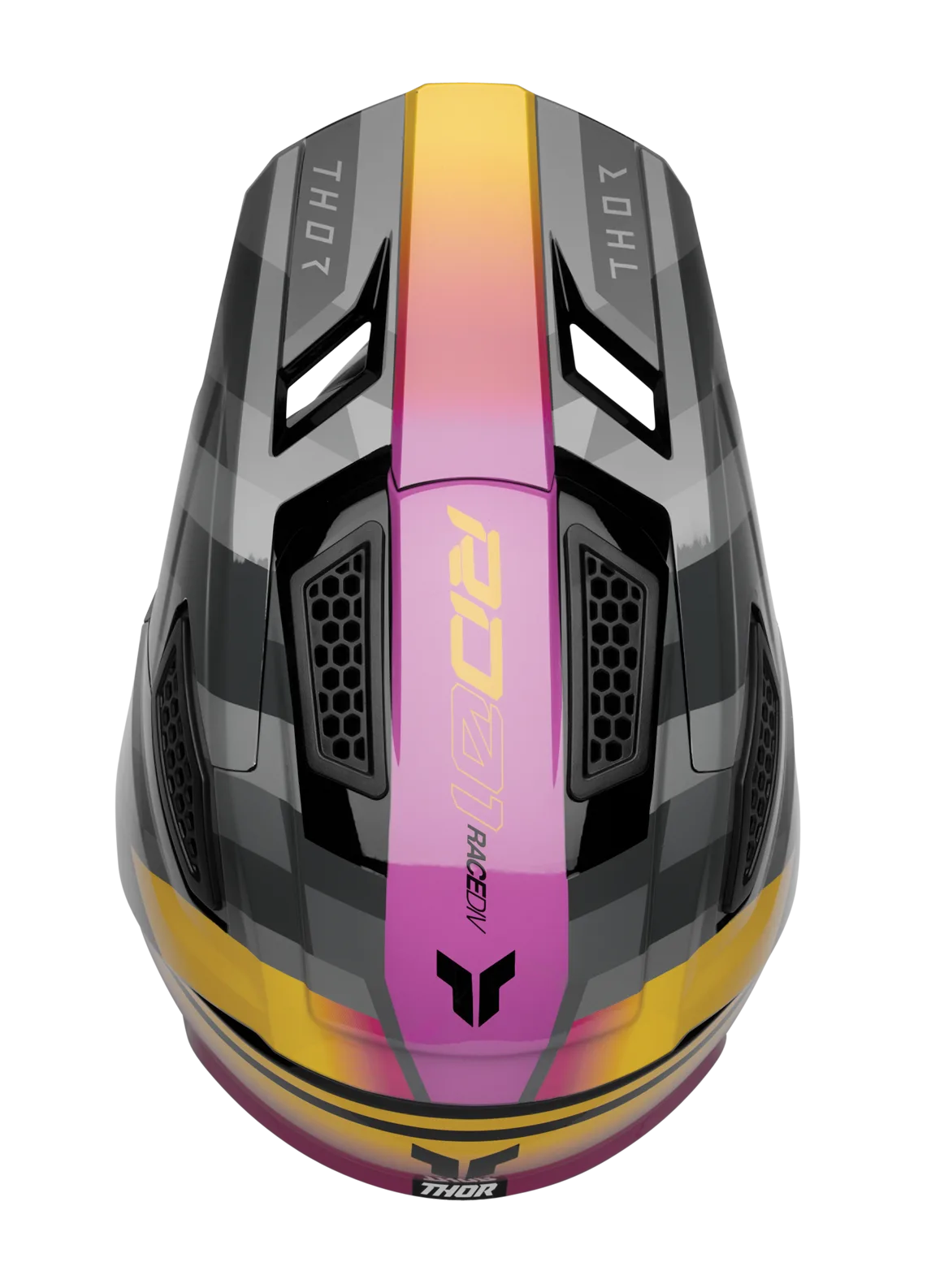 Мотокрос каска Thor Fleet Camber Black Magenta
