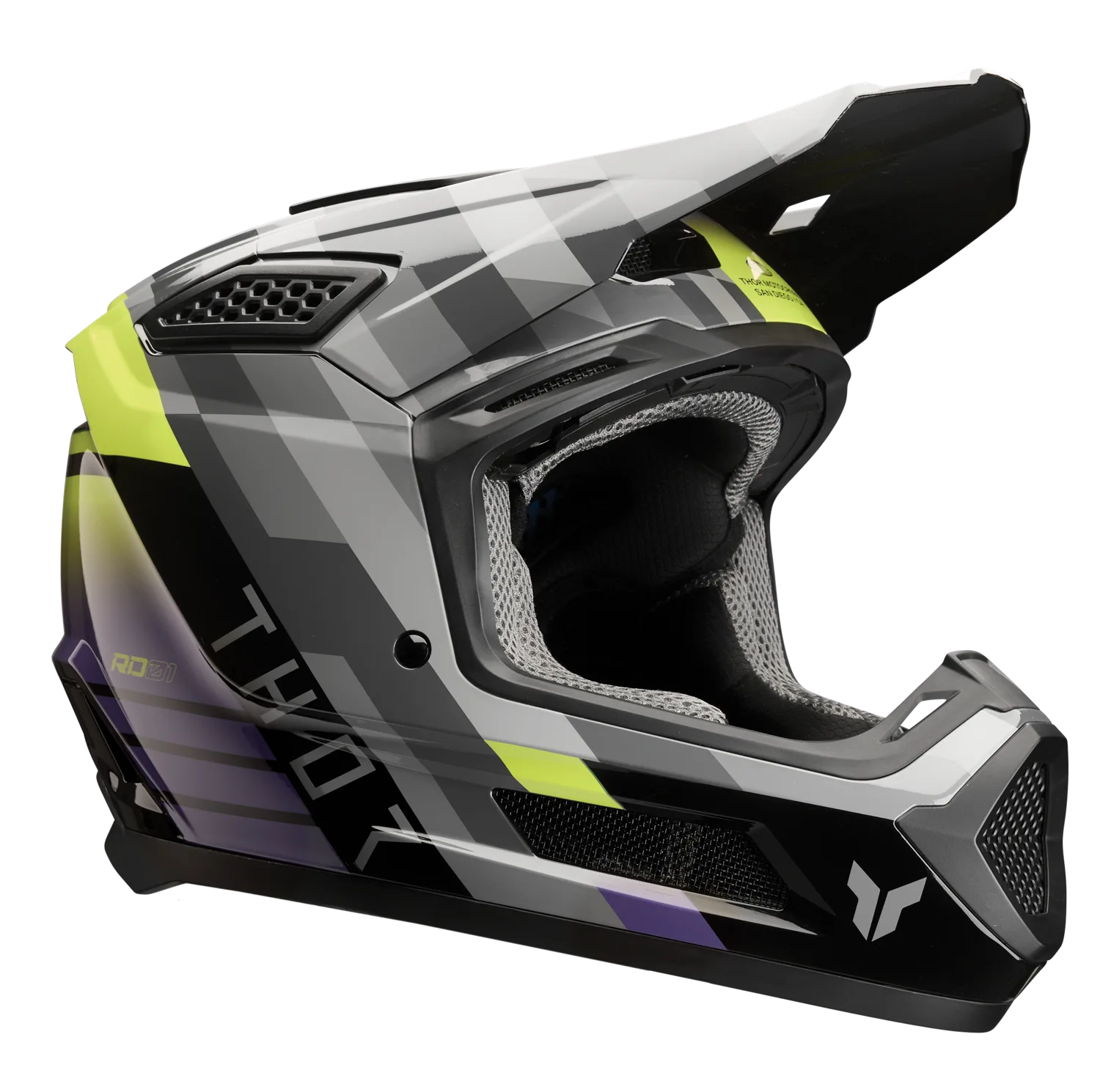 Мотокрос каска Thor Fleet Camber Black Purple