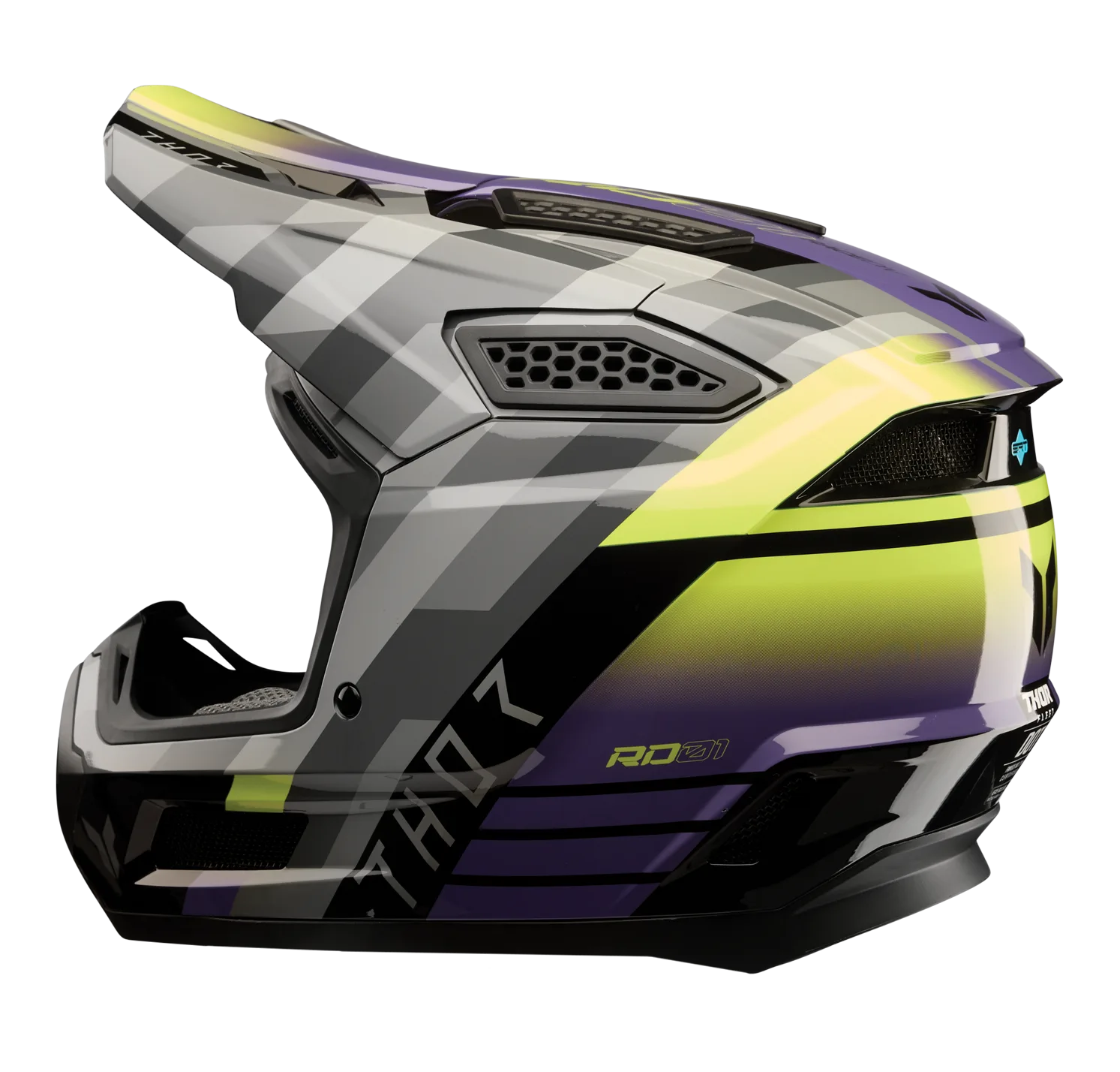 Мотокрос каска Thor Fleet Camber Black Purple