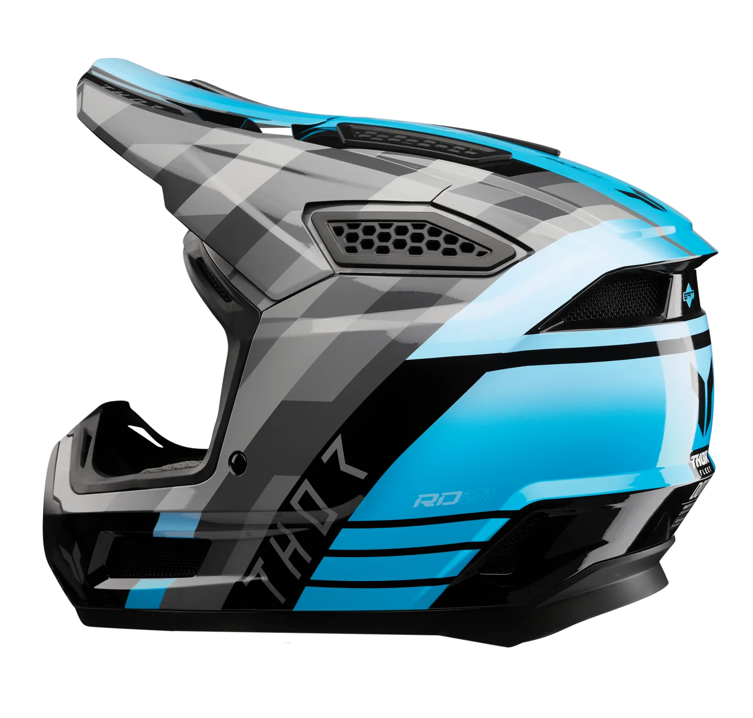 Мотокрос каска Thor Fleet Camber Black Teal