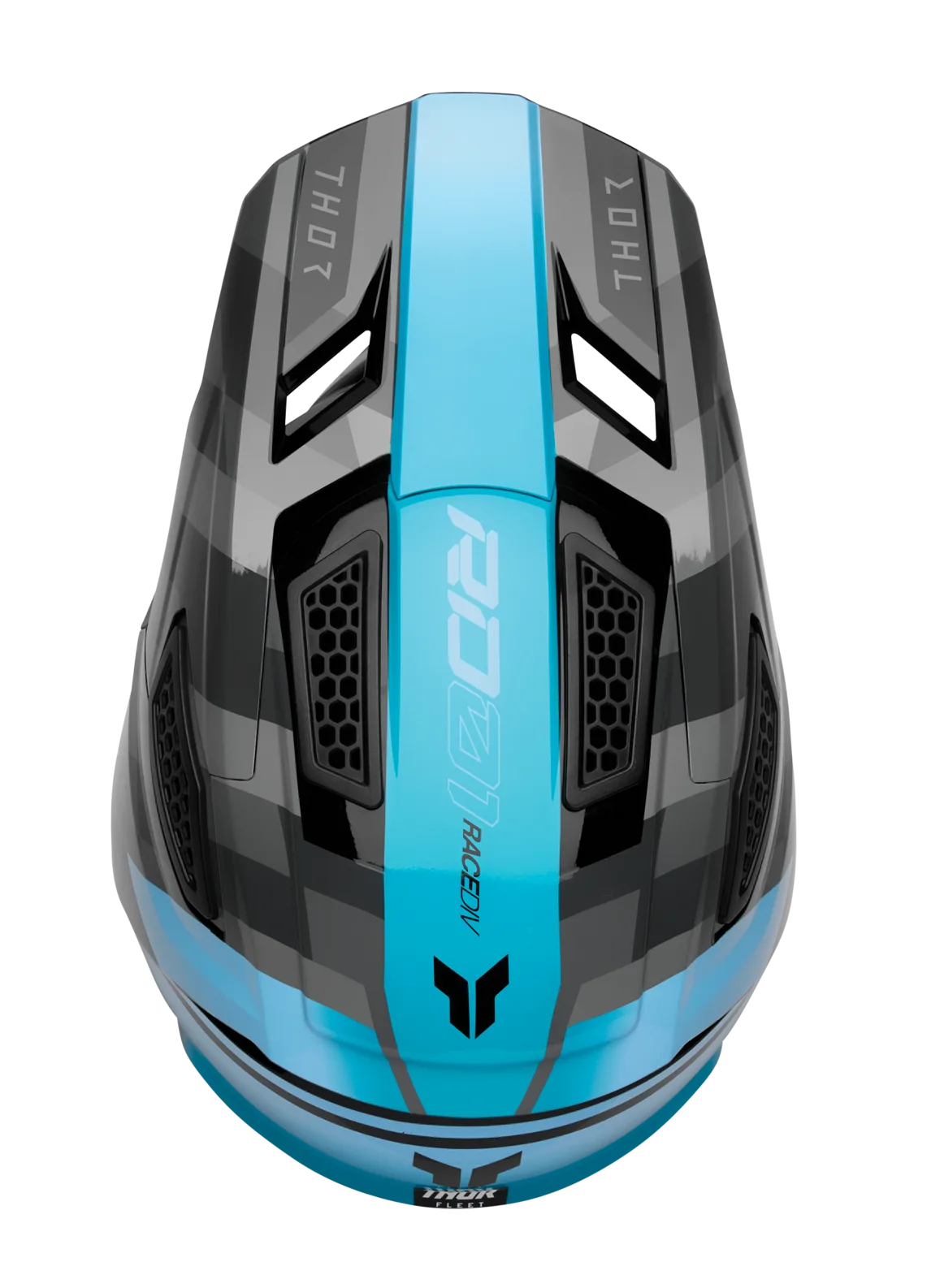 Мотокрос каска Thor Fleet Camber Black Teal