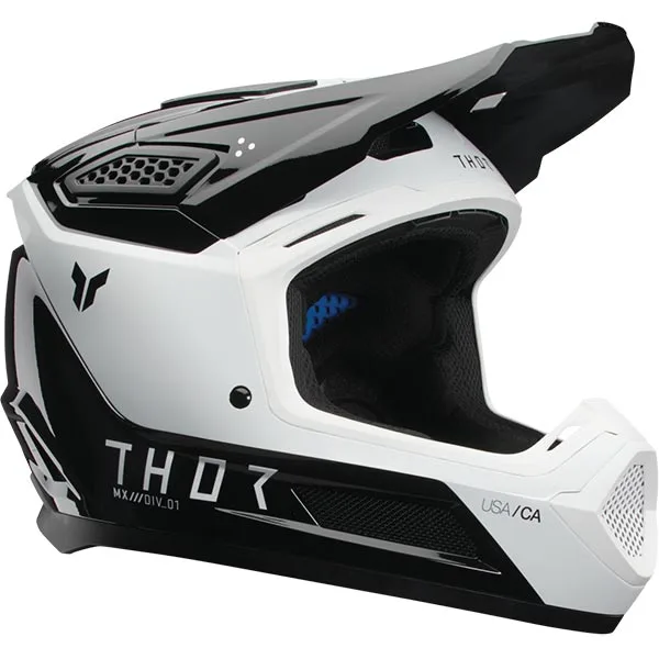 Мотокрос каска Thor Fleet Storm Black White