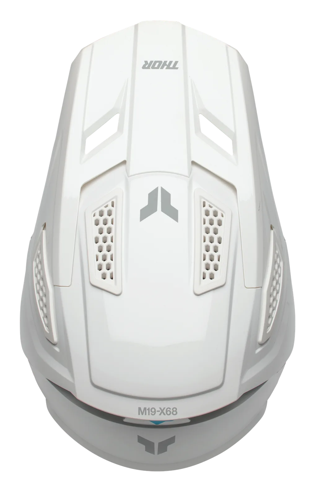 Мотокрос каска Thor Fleet White