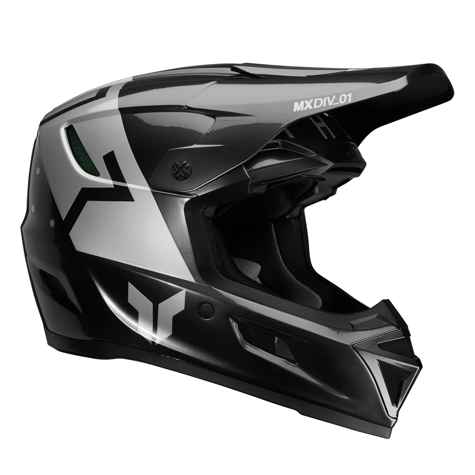 Мотокрос каска Thor Reflex Sport Rogue Charcoal Silver