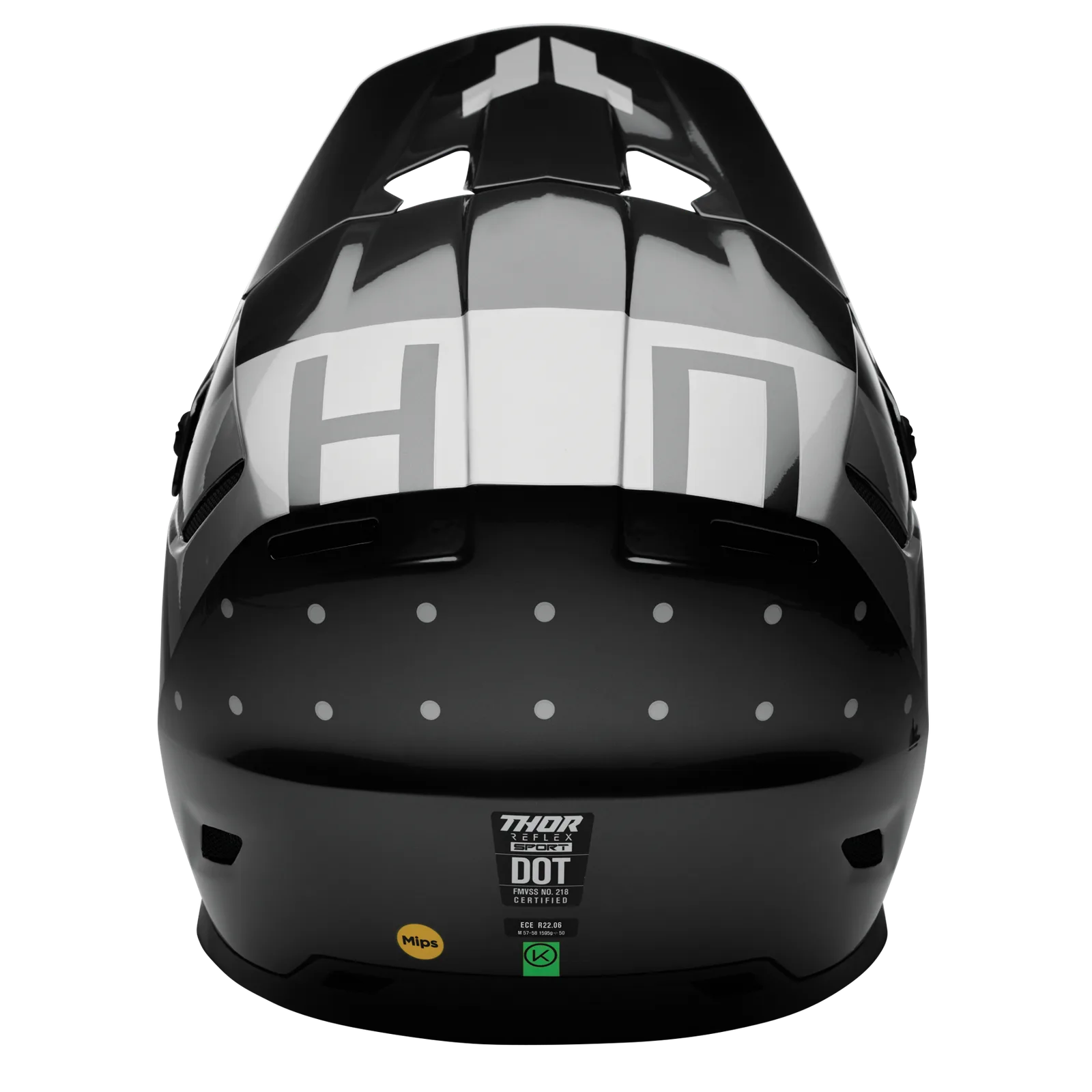 Мотокрос каска Thor Reflex Sport Rogue Charcoal Silver