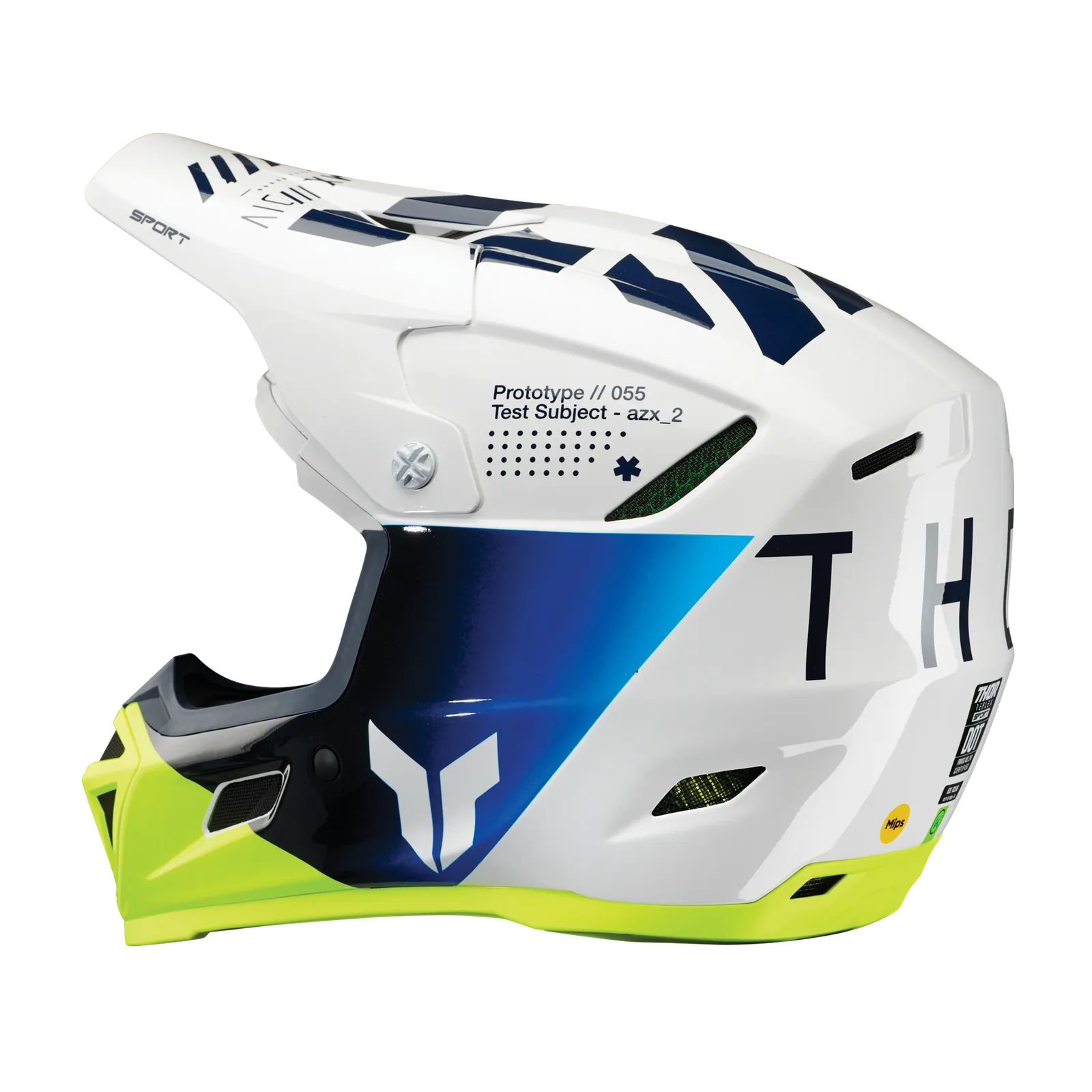 Мотокрос каска Thor Reflex Sport Strike Navy Acid
