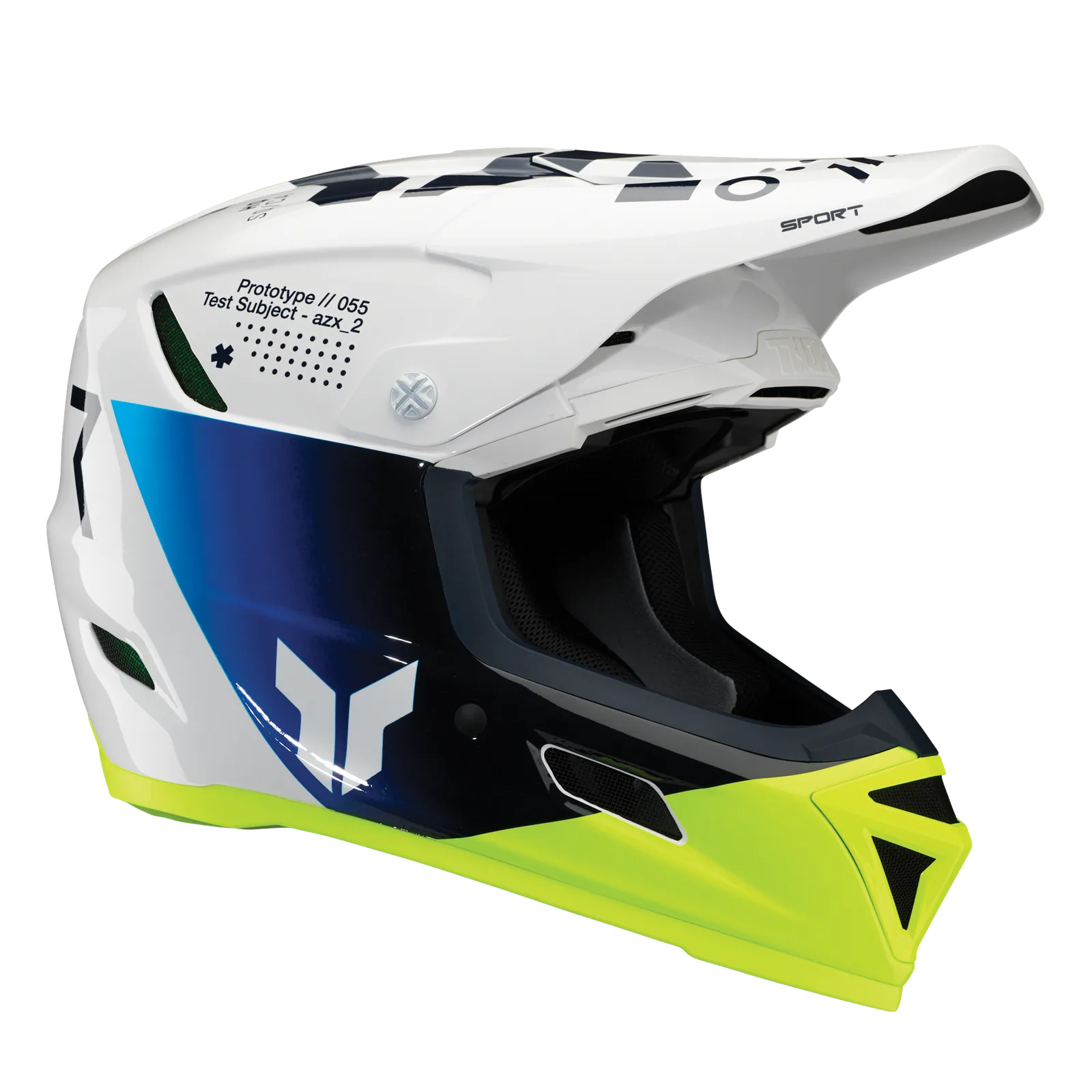 Мотокрос каска Thor Reflex Sport Strike Navy Acid