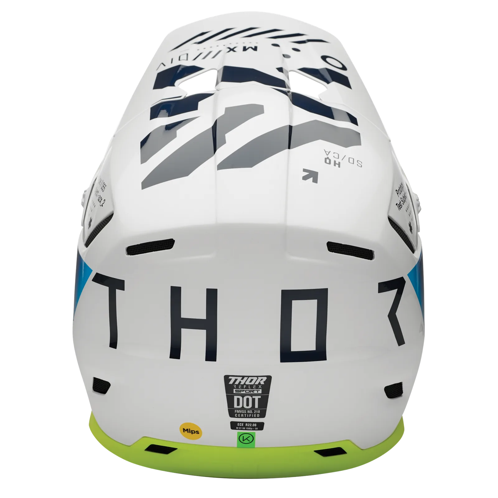 Мотокрос каска Thor Reflex Sport Strike Navy Acid