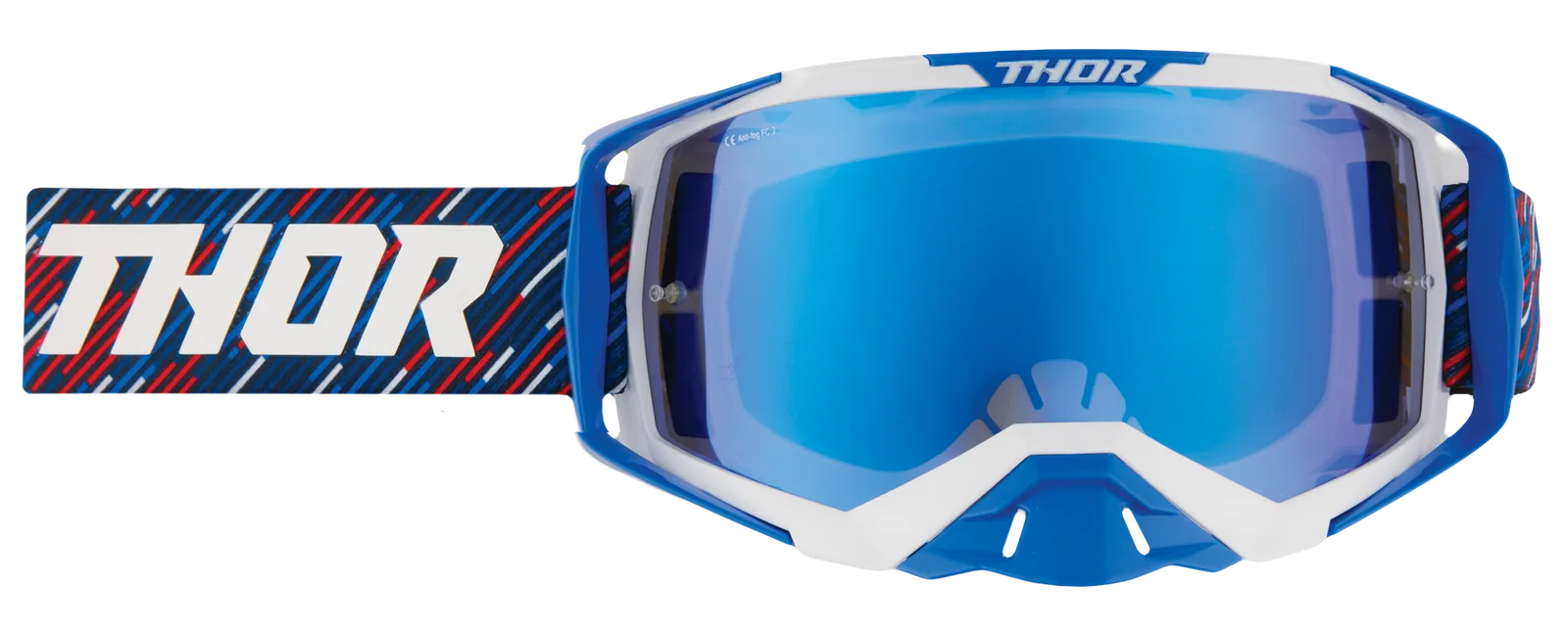 Мотокрос очила Thor Activate Flite Stripes Red White Blue
