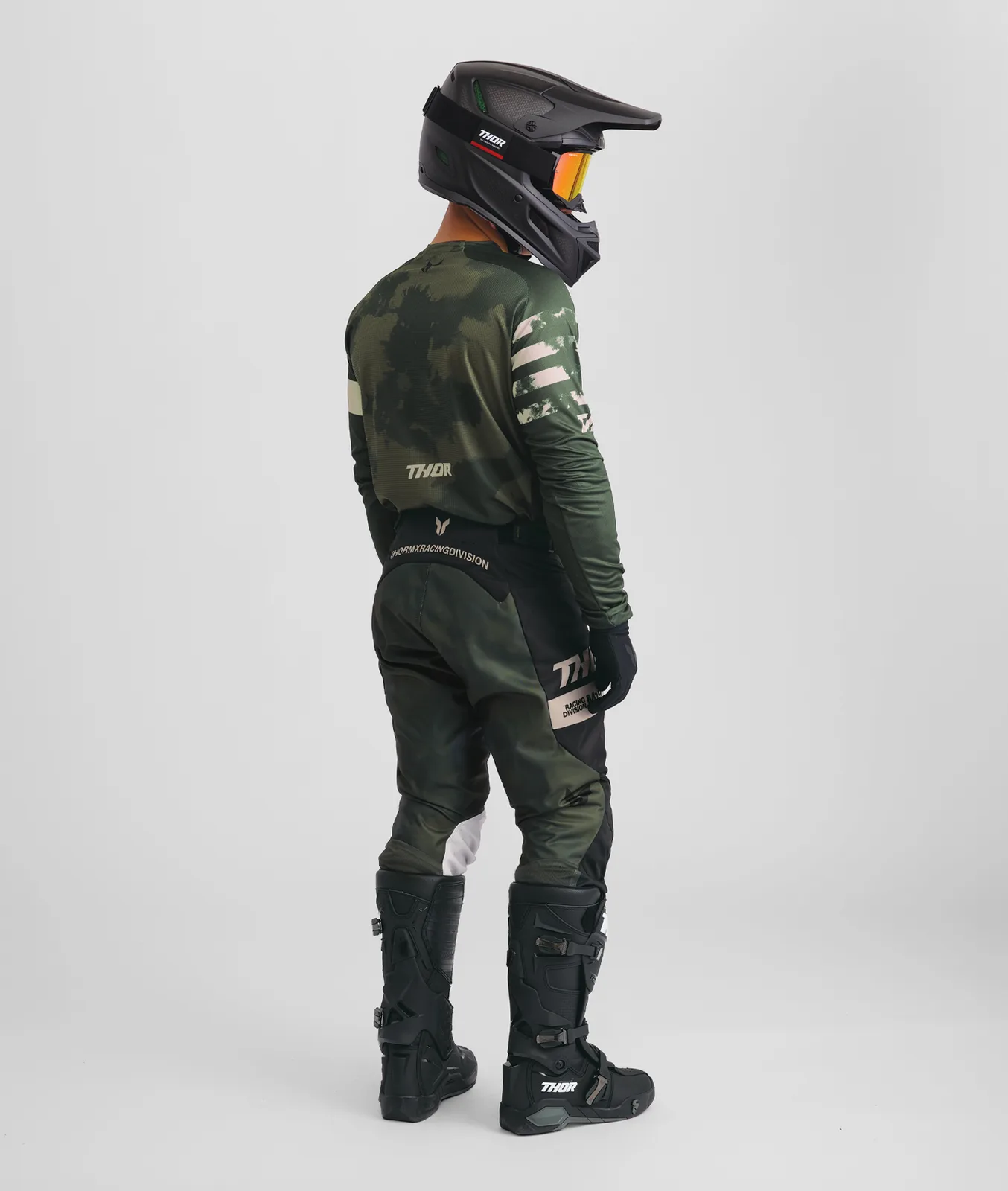 Мотокрос панталон Thor Launchmode Bleach Black Camo