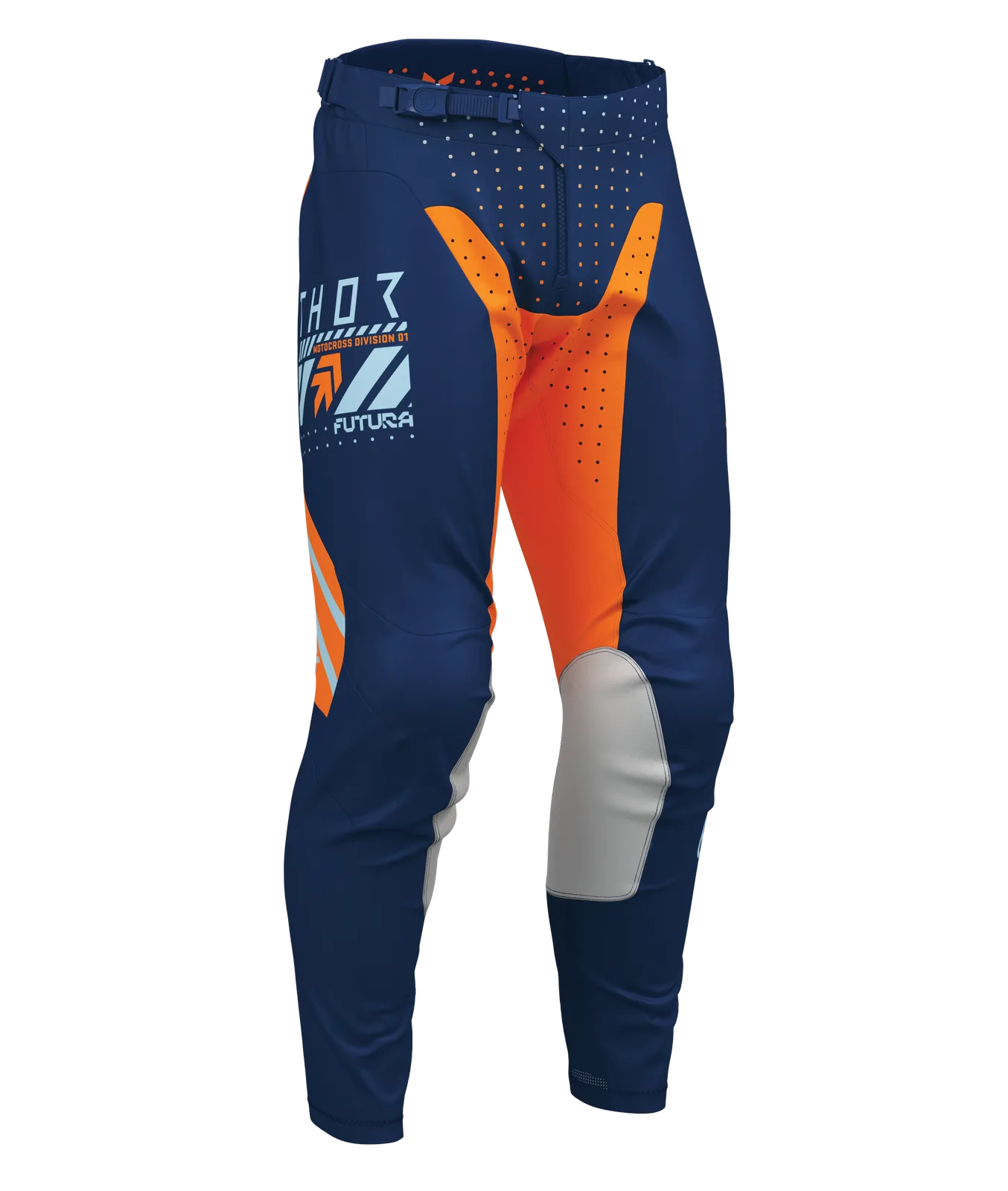 Мотокрос панталон Thor Launchmode Futura Navy Orange