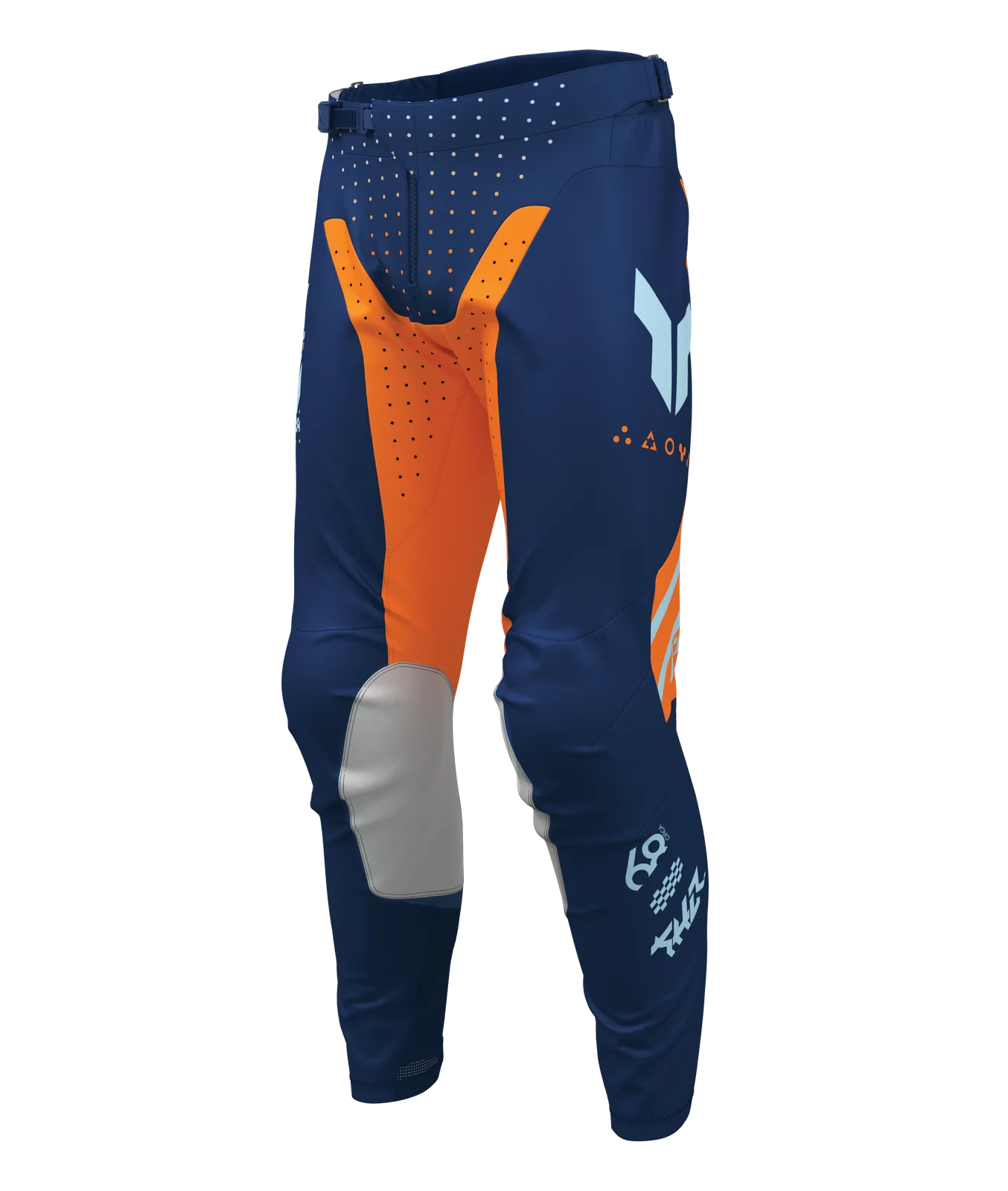Мотокрос панталон Thor Launchmode Futura Navy Orange