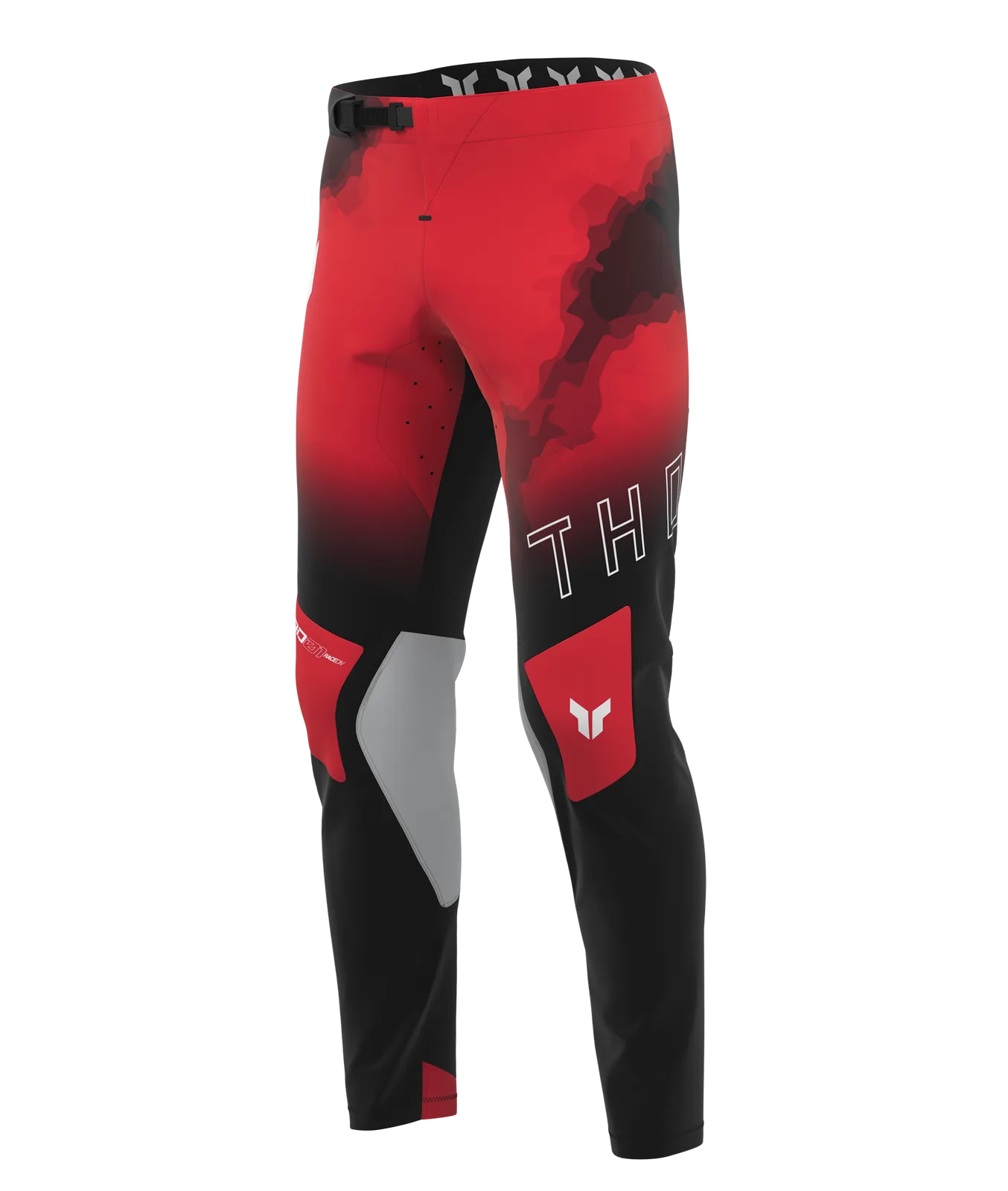 Мотокрос панталон Thor Sportmode Carbon Black Red