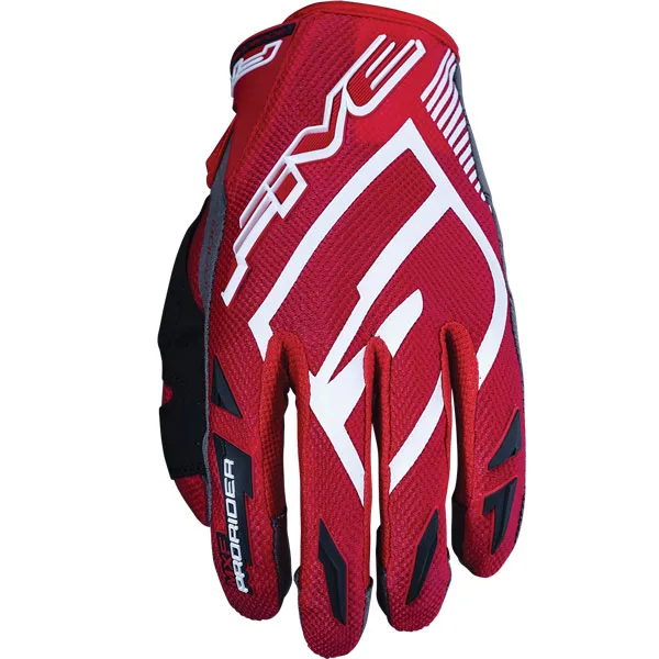Мотокрос ръкавици Five MXF Prorider S Red
