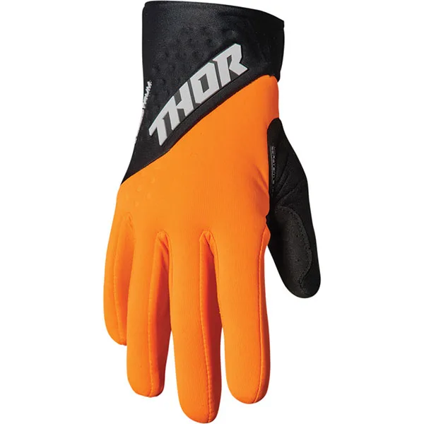 Мотокрос ръкавици Thor Spectrum Cold Weather Orange Black
