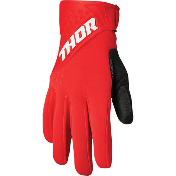 Мотокрос ръкавици Thor Spectrum Cold Weather Red Black