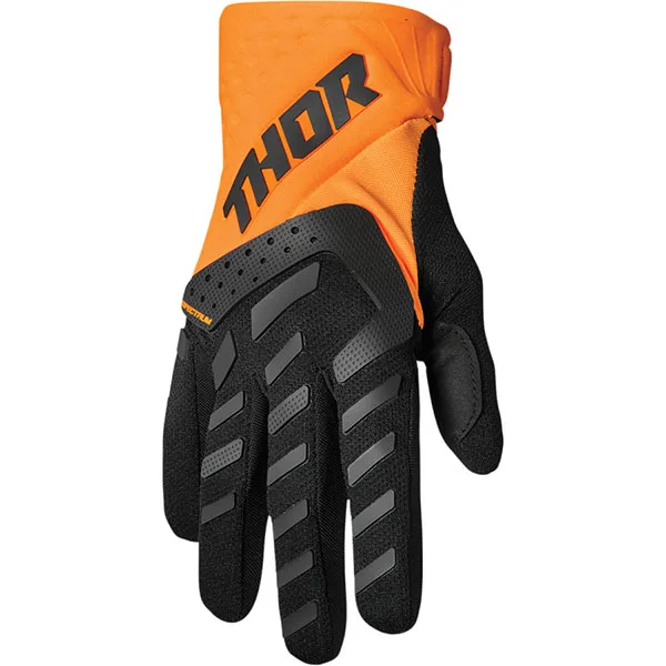 Мотокрос ръкавици Thor Spectrum Flo Orange Black