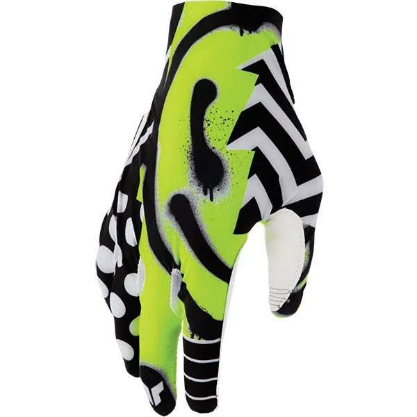 Мотокрос ръкавици Thor Sportmode Anarchy Acid White Black