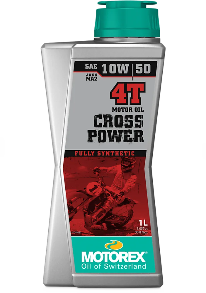 Моторно масло Motorex Cross Power 4T MA2 10W-50 — 4 L