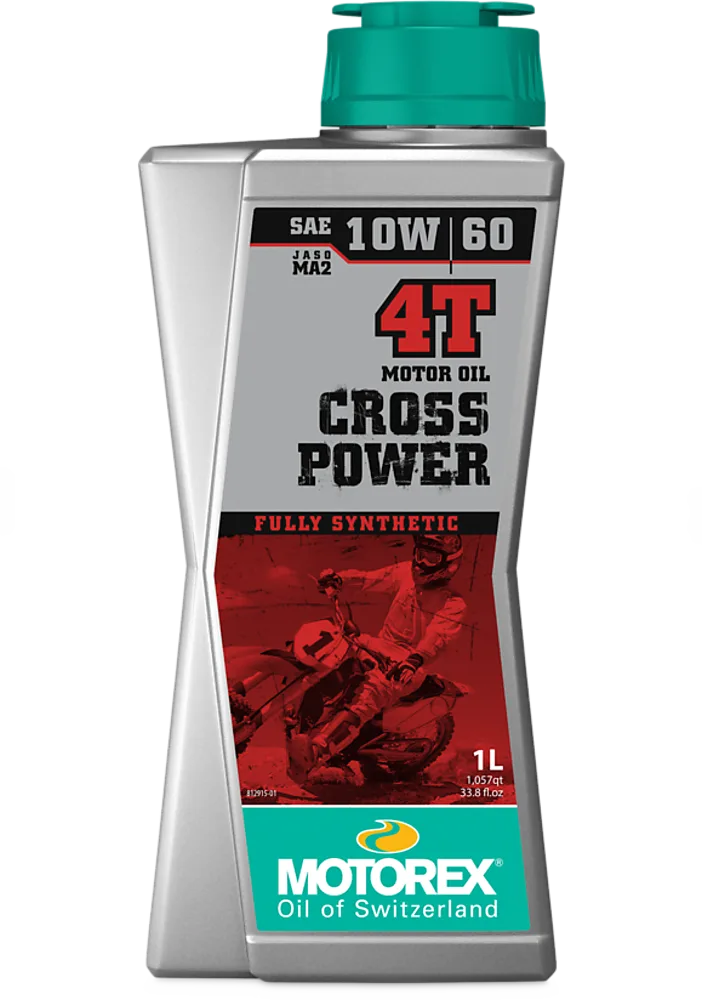 Моторно масло Motorex Cross Power 4T MA2 10W-60 — 1 L