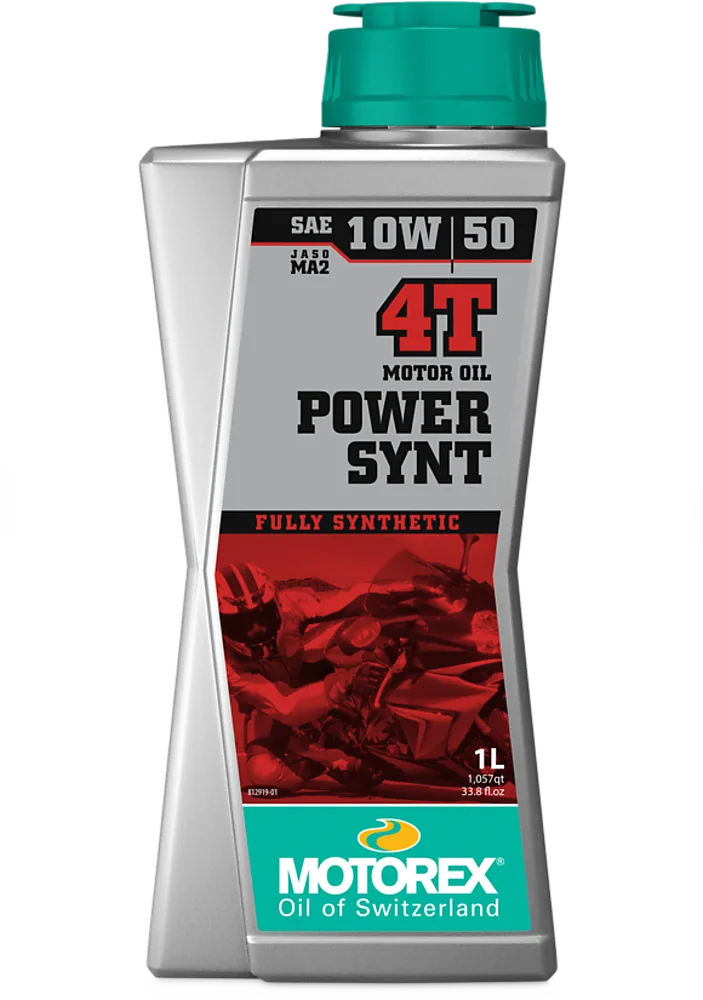 Моторно масло Motorex Power Synt 4T MA2 10W-50 — 1 L