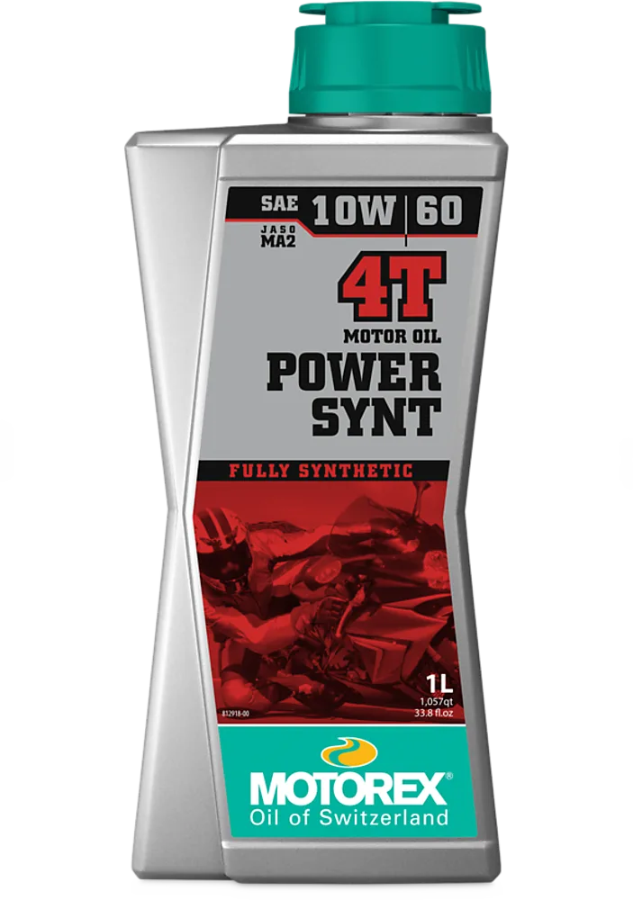 Моторно масло Motorex Power Synt 4T MA2 10W-60 — 1 L