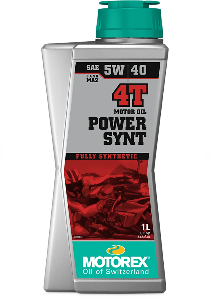Моторно масло Motorex Power Synt 4T MA2 5W-40 — 1 L
