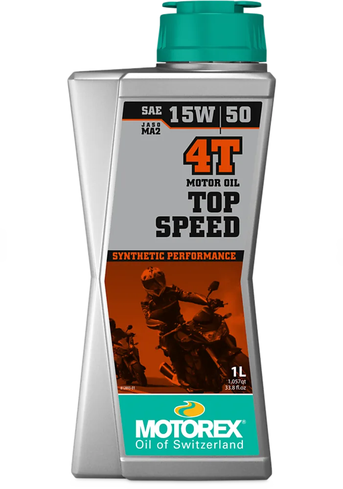 Моторно масло Motorex Top Speed 4T MA2 15W-50 — 1 L