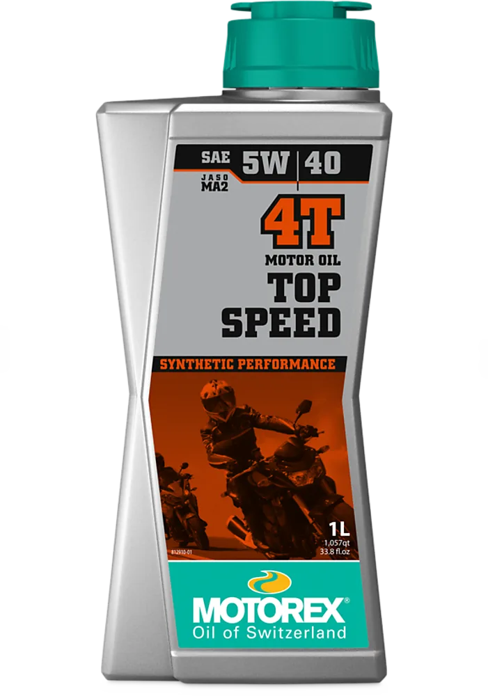 Моторно масло Motorex Top Speed 4T MA2 5W-40 — 1 L