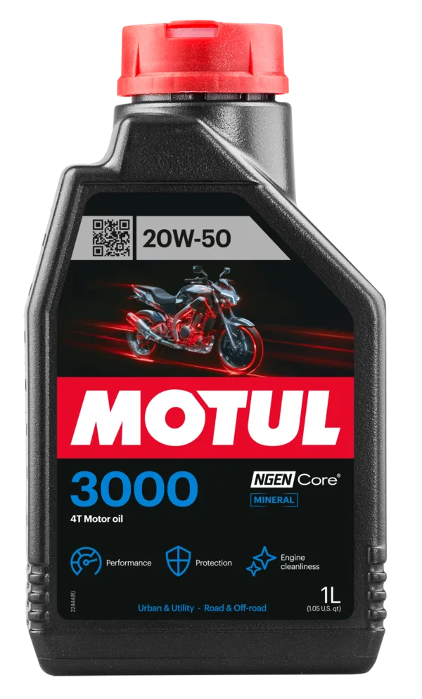Моторно масло Motul 3000 20W-50 4T — 1 L