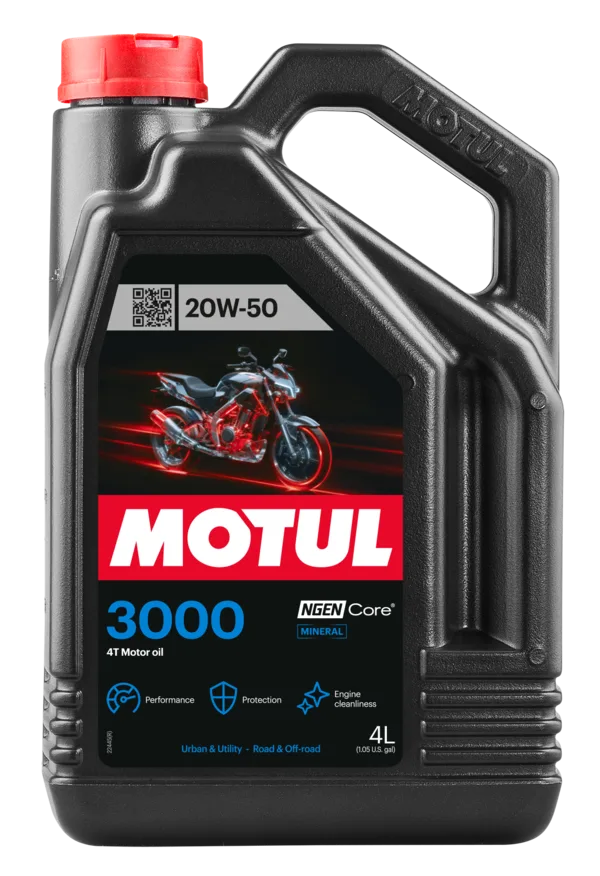 Моторно масло Motul 3000 20W-50 4T — 4 L