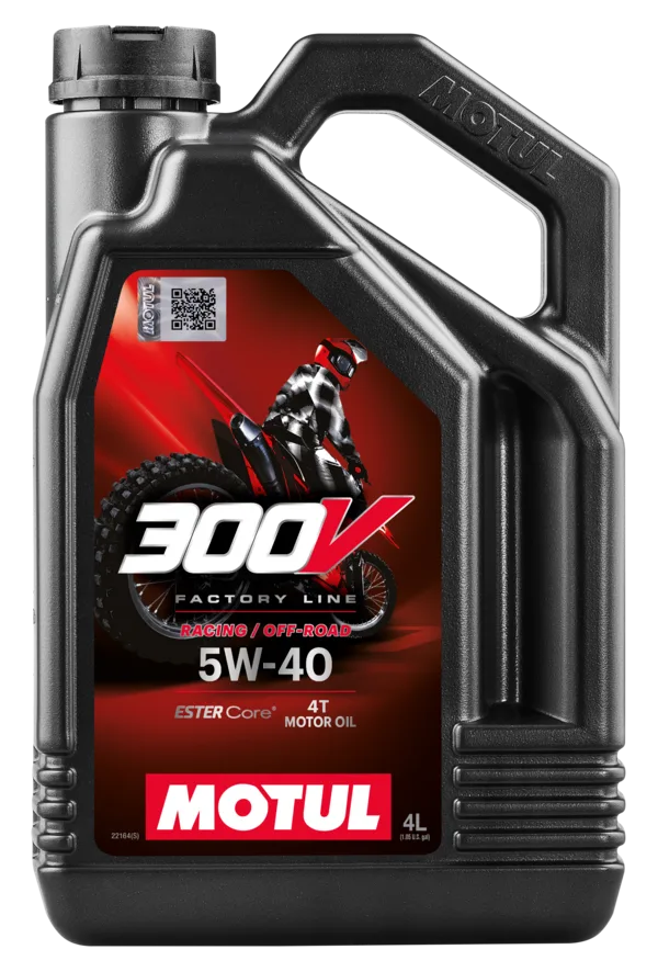 Моторно масло Motul 300V Factory Line Off Road 5W-40 4T — 4 L