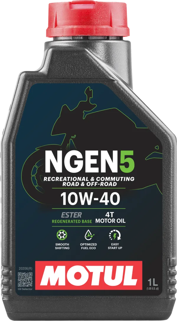 Моторно масло Motul Ngen 5 10W-40 4T — 1 L