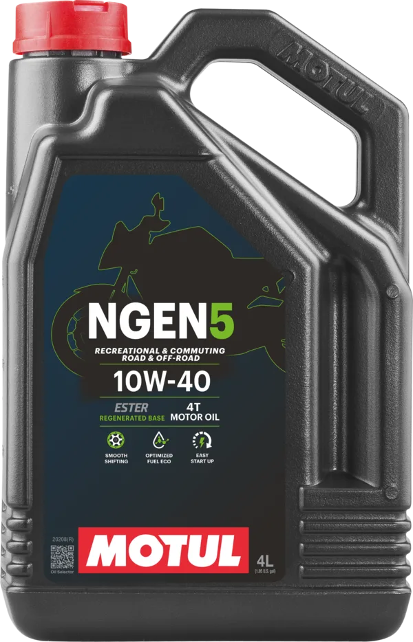 Моторно масло Motul Ngen 5 10W-40 4T — 4 L