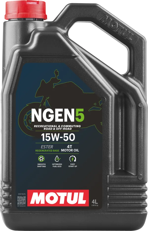 Моторно масло Motul Ngen 5 15W-50 4T — 4 L