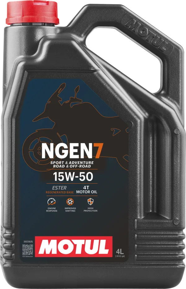 Моторно масло Motul Ngen 7 15W-50 4T — 4 L