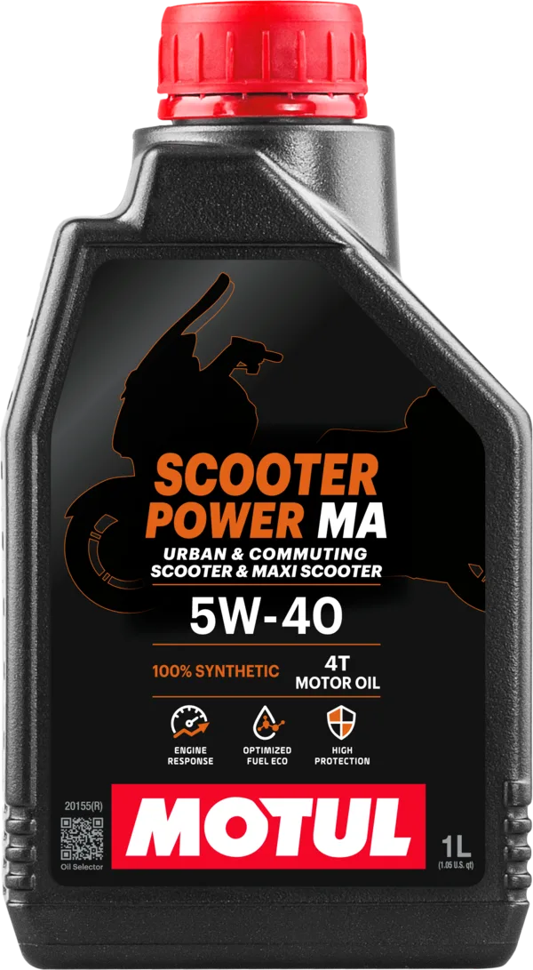 Моторно масло Motul Scooter Power 4T MA 5W-40 — 1 L