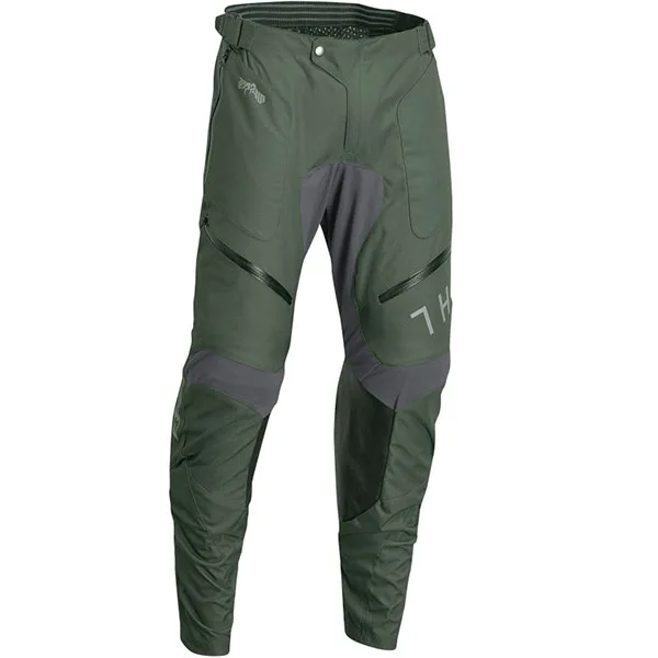 Офроуд панталон Thor Terrain In-the-Boot Green