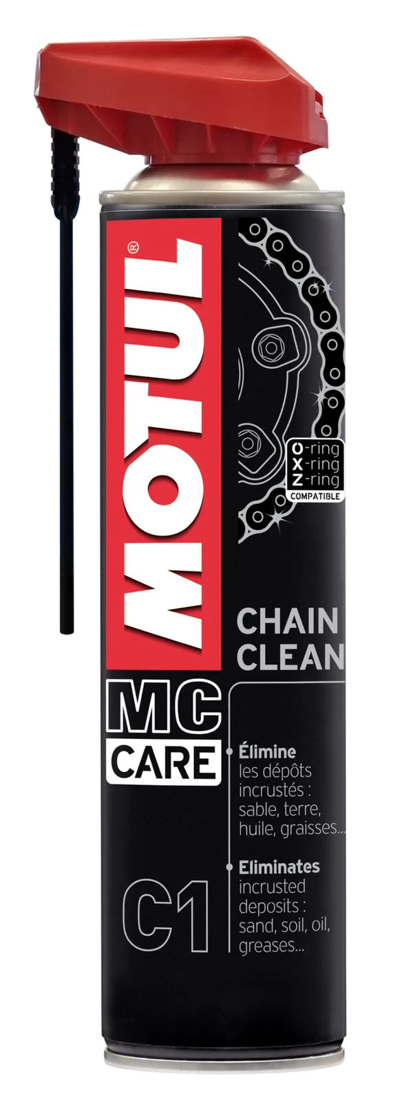 Почистващ препарат за верига Motul MC Care C1 Chain Clean — 400 ml