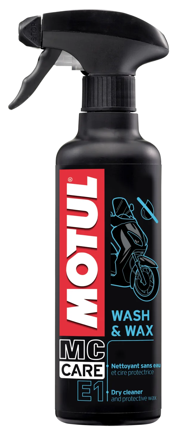 Препарат за поддръжка Motul MC Care E1 Wash & Wax — 400 ml