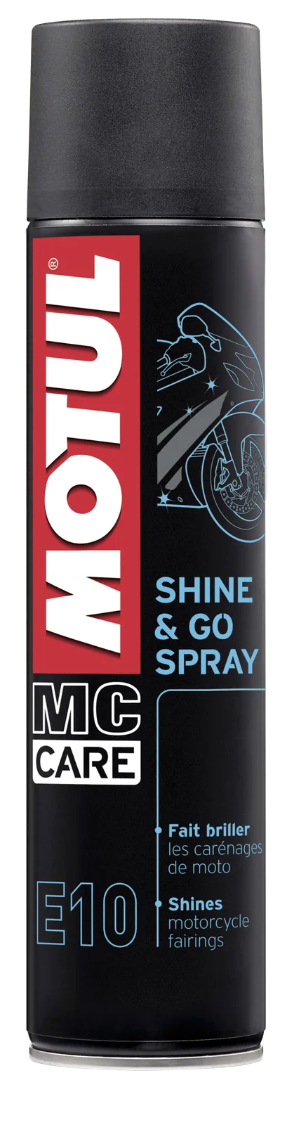 Препарат за поддръжка Motul Shine & Go Spray — 400 ml