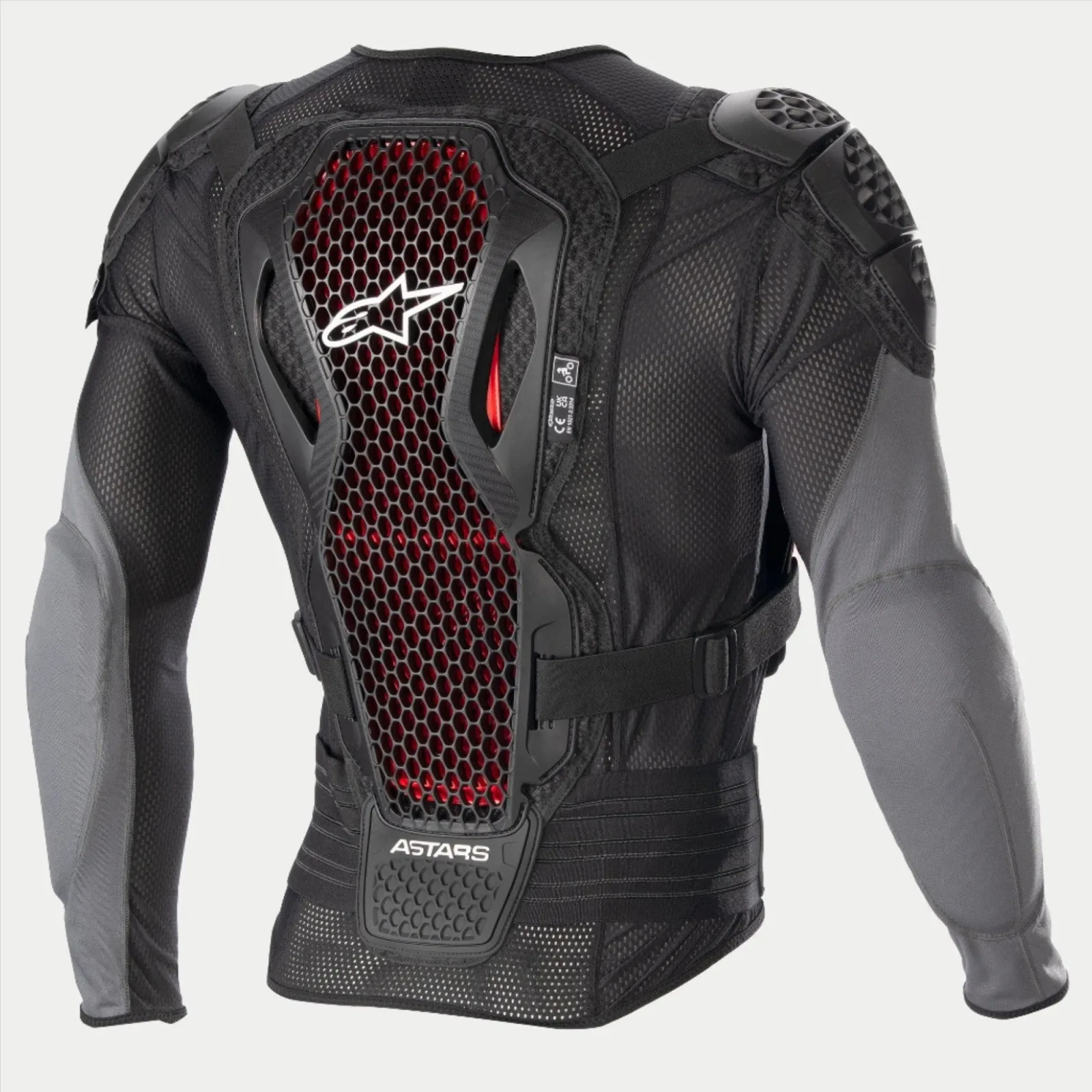 Протекторна жилетка Alpinestars Bionic Plus V2 Black Anthracite Red