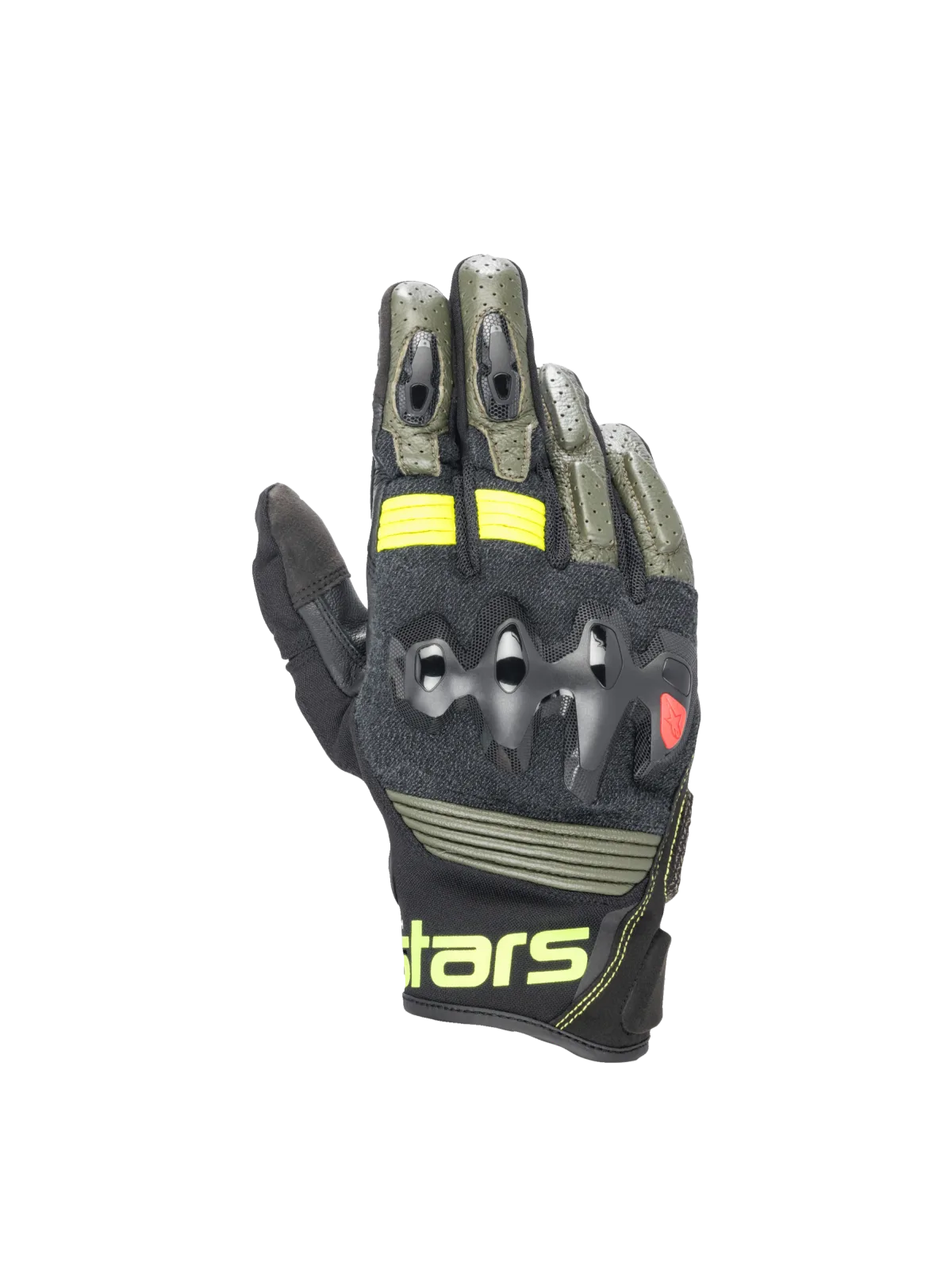 Ръкавици Alpinestars Halo Forest Black Yellow Fluo