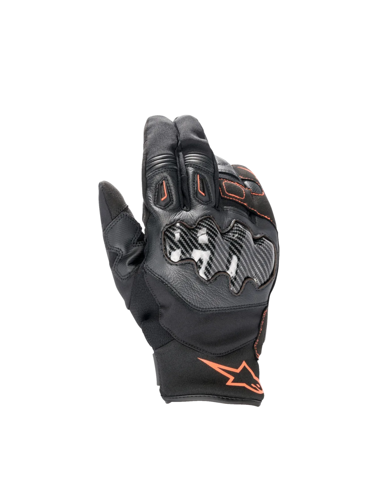 Ръкавици Alpinestars SMX-1 Drystar Black Red Fluo
