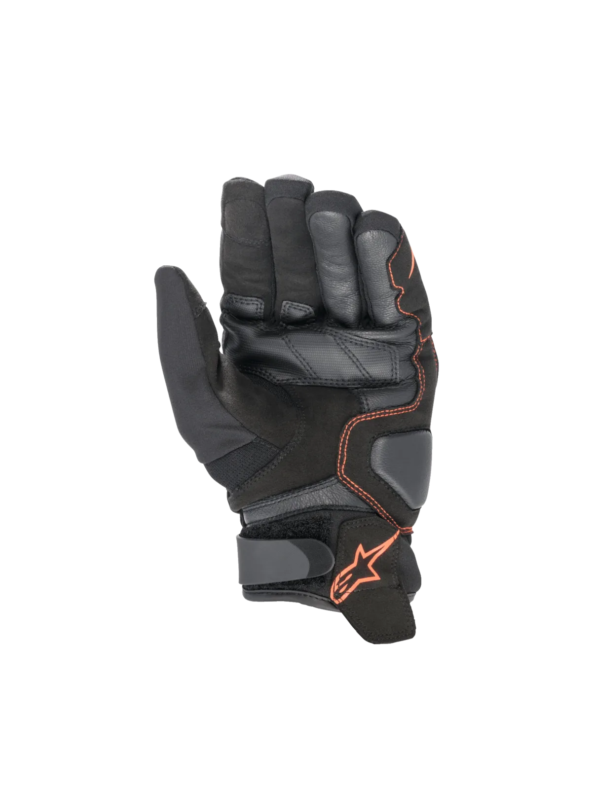 Ръкавици Alpinestars SMX-1 Drystar Black Red Fluo