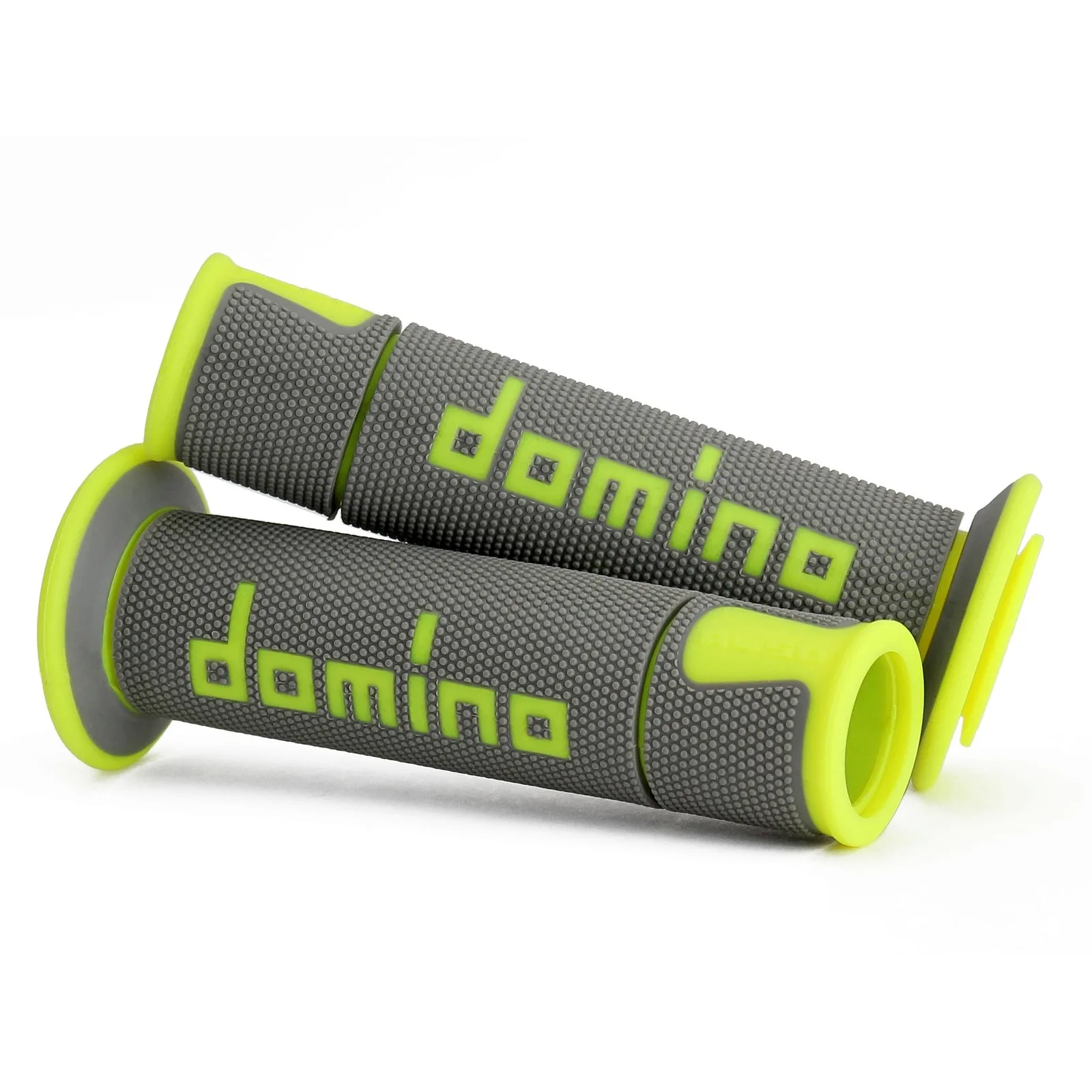 Ръкохватки DOMINO A450 - Сиво/Електриково Жълто-Зелено